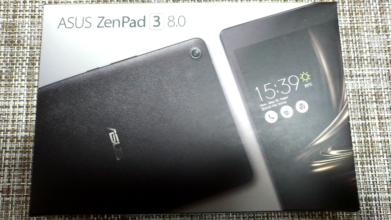 FireHD8をやめてASUS ZenPad 3 8.0(Z581KL)を購入したのでその感想をば！