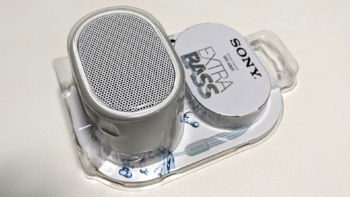 SONYの小型Bluetoothスピーカー「SRS-XB01」を入手。色んな用途に使える便利なスピーカーでした。