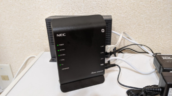 OCNバーチャルコネクト対応ルーター「Aterm WG1200HS3」を導入！IPv4接続の遅さが改善！