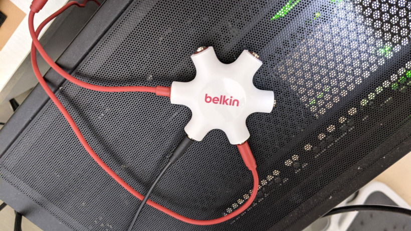 Belkin マルチイヤホンスプリッター