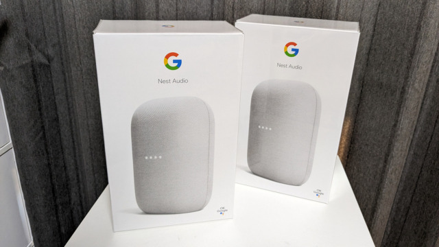 Google Nest Audioをセットで買ってステレオにしてみた