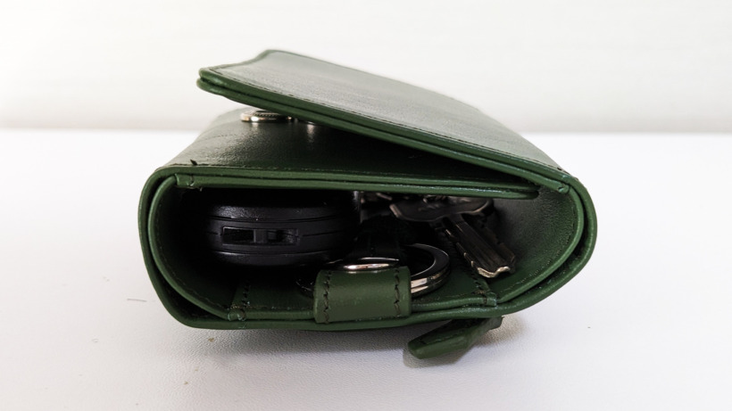 財布一体型キーケース