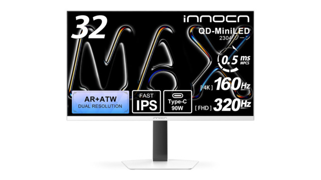 32インチ4K miniLEDモニター「INNOCN GA32V1M MAX」が私にとって最適解なのかもしれない