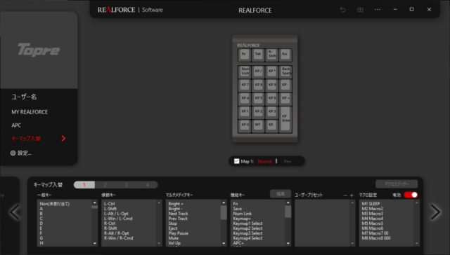 REALFORCE RT1