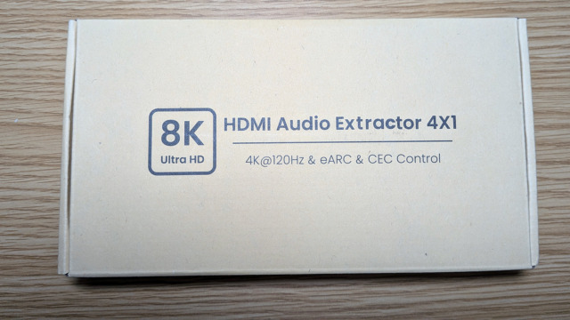 avedio links 8K HDMI2.1 切替器/音声分離器